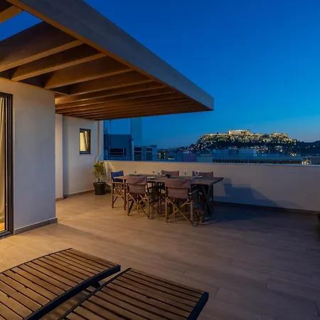 Majestic With Unique Acropolis View Apartment *